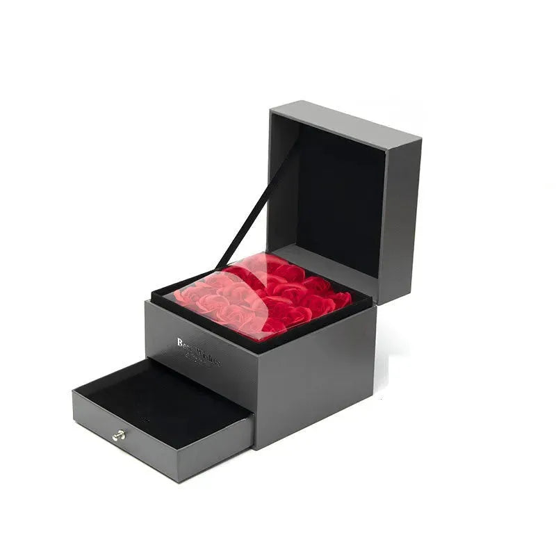 Coffret Cadeau Collier Rose, Cadeau Parfait Pour La Saint-Valentin - Bellarte Enchanté Coffret Cadeau Collier Rose, Cadeau Parfait Pour La Saint-Valentin